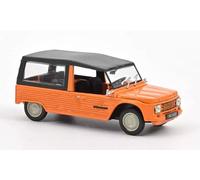 OPO 10 - Voiture Miniature Compatible avec Citroën Méhari 1978 Kirghiz Orange échelle 1:43 Norev - 019614