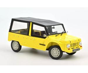 OPO 10 - Voiture Miniature Compatible avec Citroën Méhari 1983 Atacama Yellow échelle 1:18 Norev - 019642