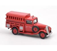 OPO 10 - Voiture Miniature Compatible avec Citroën U11 Pompiers 1935 échelle Ho 1:87 Norev - 191098