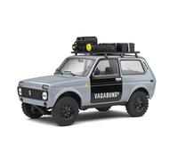 OPO 10 - Voiture Miniature Compatible avec LADA NIVA VLADA Grey 1980-1:18 Solido - 1807302
