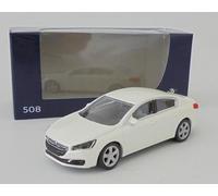 OPO 10 - Voiture Miniature Compatible avec Peugeot 508 échelle 1:64 3 inches 7,5cm Norev - 314812 Blanc