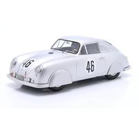 OPO 10 - Voiture Miniature Compatible avec Porsche 356 SL #46 Class Winner 24h Le Mans 1951 Veuillet, Mouche échelle 1/18 IXO WERK83 18009001