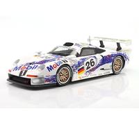 OPO 10 - Voiture Miniature Compatible avec Porsche 911 GT1#26 3rd 24h Le Mans 1996 Dalmas, Wendlinger, Goodyear échelle 1/18 IXO WERK83 18013002