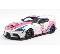 OPO 10 - Voiture Miniature Compatible avec Toyota GR Supra SOLIDO Works ITASHA White 2024-1:18 Solido - 1809008
