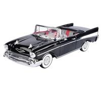 OPO 10 - Voiture Miniature reproduite à l'échelle 1/18 Compatible pour Chevy Bel Air 1957 James Bond Collection Dr.No - Motormax 79831
