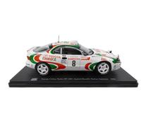 OPO 10 - Voiture Miniature reproduite à l'échelle 1/24 Compatible pour Toyota CELICA Turbo St 185 - Auriol - Rallye Sanremo 1994 - RVQ08