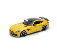 OPO 10 - Voiture Miniature Welly à l'échelle 1/24, Compatible avec Mercedes-AMG GT R - 24081-Jaune