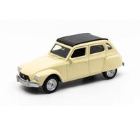 OPO 10 Voiture Miniature Welly échelle 1/64 3 inches, Compatible avec Citroen Dyane Couleur crème - 52443