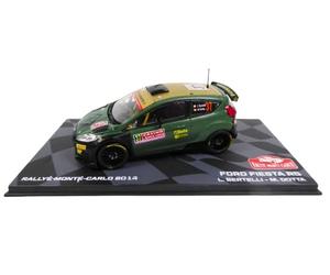 OPO 10 - Voiture Rallye 1/43 Compatible avec Ford Fiesta R5 Monte Carlo 2014 Bertelli Dotta - BR20