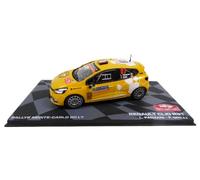 OPO 10 - Voiture Rallye 1/43 Compatible avec Renault Clio RS R3T Monte Carlo 2017 Panzani Grilli - BR23