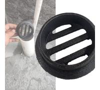 OPOLDBDMAC Rund Couverture De Tranchée En Fonte 50 75 110mm Robuste Caniveau De Drainage Égouts Canalisations Remplaçable, Jardins Pelouses Caniveau Exterieur(83mm/3.26in)