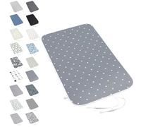 OPOLDBDMAC Tapis De Repassage sur Table Tapis De Repassage Portable avec Rembourrage, Nappe De Repassage Pliante 50x85, Blanc, Noir, Bleu, Gris, Résistant À La Chaleur(Pattern 13)