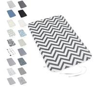 OPOLDBDMAC Tapis De Repassage sur Table Tapis De Repassage Portable avec Rembourrage, Nappe De Repassage Pliante 50x85, Blanc, Noir, Bleu, Gris, Résistant À La Chaleur(Pattern 8)