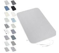OPOLDBDMAC Tapis De Repassage sur Table Tapis De Repassage Portable avec Rembourrage, Nappe De Repassage Pliante 50x85, Blanc, Noir, Bleu, Gris, Résistant À La Chaleur(Pattern 15)