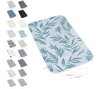 OPOLDBDMAC Tapis De Repassage sur Table Tapis De Repassage Portable avec Rembourrage, Nappe De Repassage Pliante 50x85, Blanc, Noir, Bleu, Gris, Résistant À La Chaleur(Pattern 10)