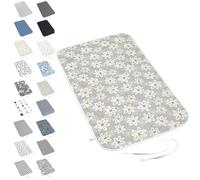 OPOLDBDMAC Tapis De Repassage sur Table Tapis De Repassage Portable avec Rembourrage, Nappe De Repassage Pliante 50x85, Blanc, Noir, Bleu, Gris, Résistant À La Chaleur(Pattern 12)