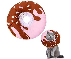 Opopark Collerette de Protection pour Chat - Collier de Récupération Souple Anti-Grattage et Anti-Léchage - Confortable et Mignon pour Chiens et Chats (M)
