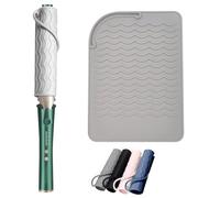 Opopark Tapis en silicone résistant à la chaleur pour fer à lisser, fer à friser, fer à friser