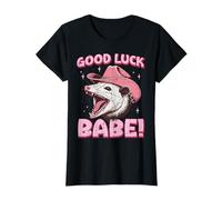 Opossum Cowboy Good Luck Babe Possum Cowgirl Femmes Filles Enfant T-Shirt