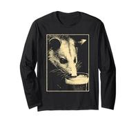 Opossum de la Saint-Patrick avec de la bière Possum à Boire Humour des années 90 Manche Longue