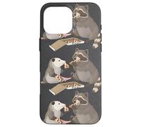 Opossum et Raton Laveur Qui Mange de la Pizza Coque pour iPhone 16 Pro Max
