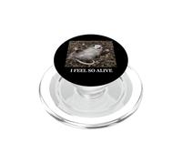 Opossum I Feel So Alive Playing Dead Sarcastic Ironic Humour PopSockets PopGrip pour MagSafe