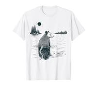 Opossum Lake Mountain Nature Graphic T-Shirt