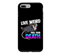 Opossum Lover - Live Weird Fake Your Death - Funny Animal Coque pour iPhone 7 Plus/8 Plus