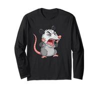 Opossum Possum en colère - Cadeau pour Homme, Femme, Enfant Manche Longue