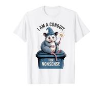 Opossum Wizard Conduit pour Humour Non-Sens T-Shirt Graphique avec Valeur
