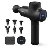 OPOVE Pistolet de massage Masseur musculaire Percussion des tissus profonds Masseur corporel électrique portabl de sport super silencieux pour la relaxation musculaire profonde, opove M3 Pro Noir