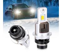 OPP ULITE D2S Led phares ampoules, vrai Plug & Play, 1:1 avec ampoule HID, Canbus sans erreur, Compatible avec l’ampoule de remplacement de Ballast d’origine, 9000LM 6000K Cool White, 2pc Pack