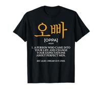 Oppa Coréen Word Drôle Séoul Corée KDrama Culture T-Shirt