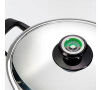 Oppaha Pommeau couvercle casserole avec thermostat compatible AMC à 100% filetage en laiton anti-brûlure - 1 pz