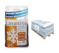 OPPENHÄUSER Granulés de lave 540 kg : fortement émoussant et antidérapant avec effet immédiat, respectueux de l'environnement et respectueux des animaux, sans sel, pour routes et trottoirs, cassés et