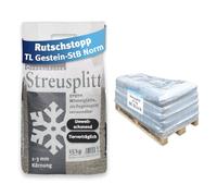 OPPENHÄUSER Gravillons d’épandage de diabase 540kg: grains 1-3mm, norme TL Gestein-StB, effet antidérapant immédiat, granulat écologique pour trottoirs et escaliers sûrs, idéal pour pavés, 1/2 palette