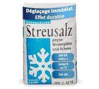 OPPENHÄUSER Sel de déneigement 25kg : efficacité immédiate et durable, DIN