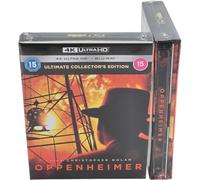 Oppenheimer Steelbook 4k Ultra Hd+ Blu-Ray Édition Collector Ultime Zone Libre