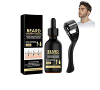 Oppingster Kit de croissance de la barbe, sérum à la biotine pour une barbe plus dense et une meilleure pousse des cheveux cream
