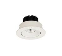 Opple 140049619 LED HRS 7W Dim 2700K 30D Ava MW CT, Aluminium/Plastique, Blanc,