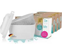 Oppn-® Kit De Filtration D'eau-12 Filtres Avec Cartouche Cartouche De Filtration D'eau Réutilisable,96% D'économie De Plastique,Charbon Actif À Base De Coquilles De Noix De CocoMade In Germany