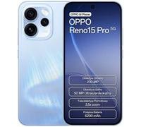 OPPO 15 Pro 5G 16,1 cm (6.32") Double SIM Android 16.0 4G USB Type-C 12 Go 512 Go 6200 mAh Bleu Bleu