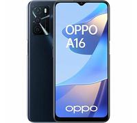 OPPO A16 - Smartphone Débloqué - Téléphone 4G - 3 Go de RAM 32 Go de Stockage Extensible 256 Go - IPX4-2 Jours d'Autonomie - Triple Caméra avec IA - Noir