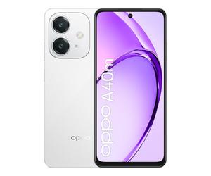 Oppo A40 (4G) 256 Go, Blanc, Débloqué