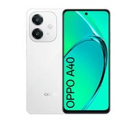 OPPO A40 16,9 cm (6.67") Double SIM Android 14 4G USB Type-C 6 Go 128 Go 5100 mAh Blanc