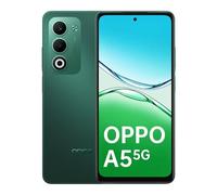 OPPO A5 5G Smartphone, MediaTek Dimensity 6300, Batterie de 6000mAh, Charge Rapide SUPERVOOC 45W, Caméra Ultra-Claire de 50MP, Écran 6,67 Pouces à 120Hz, IP65, NFC, Dual SIM, 4+128Go, Vert