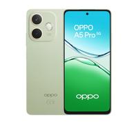 OPPO Smartphone A5 Pro 5G 6,67 pouces Double SIM Android 15 8 Go/256 Go USB-C 5800 mAh Vert Olive