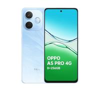 OPPO A5 Pro 8+256Go, IA Smartphone, Grande Batterie 5800mAh Téléphone, 45W SUPERVOOC, IP69, Caméra AI 50+8+2MP, Écran LCD de 6,67" à 90Hz, Snapdragon 6s 4G Gen1, AI LinkBoost, NFC, Dual SIM, Bleu