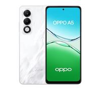 OPPO A5, Smartphone Android, 6 Go RAM + 128 Go, Déverrouillé, Mist White