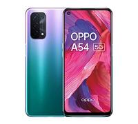Oppo A54 5G - 4 Go de RAM et 64 Go + Stockage Extensible sans Carte SIM (écran de 6,5", Batterie de 5000 mAh, Appareil Photo 48 MP, taux de rafraîchissement 90 Hz) - Violet Fantastique